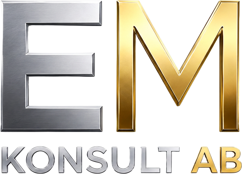 EM Konsult i Stockholm AB logotyp